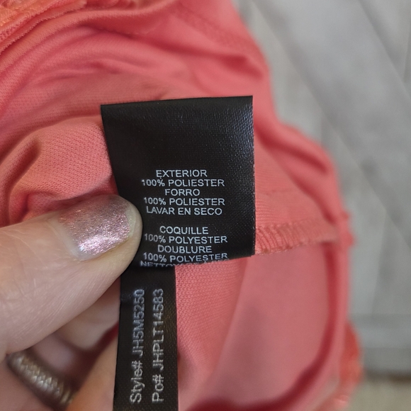 Jessica Howard Coral Embroidered Dress - Picture 8 of 9